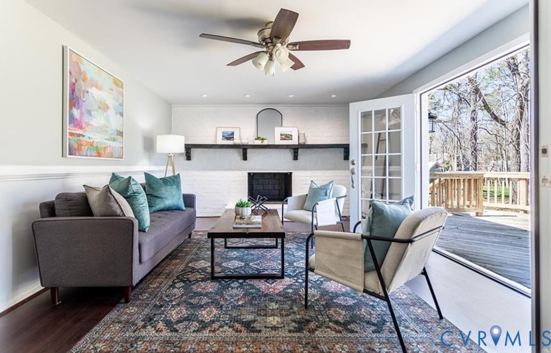 10312 Genlou Road Chesterfield, VA 23832 - Photo 9 of 18 Rear Living Room