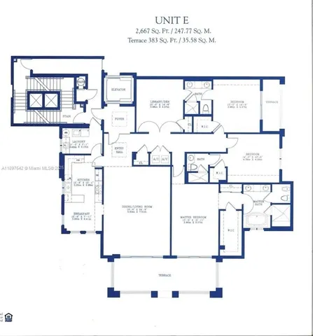 $2,870,000 | 727 Crandon Boulevard, Unit 401, Key Biscayne, FL 33149