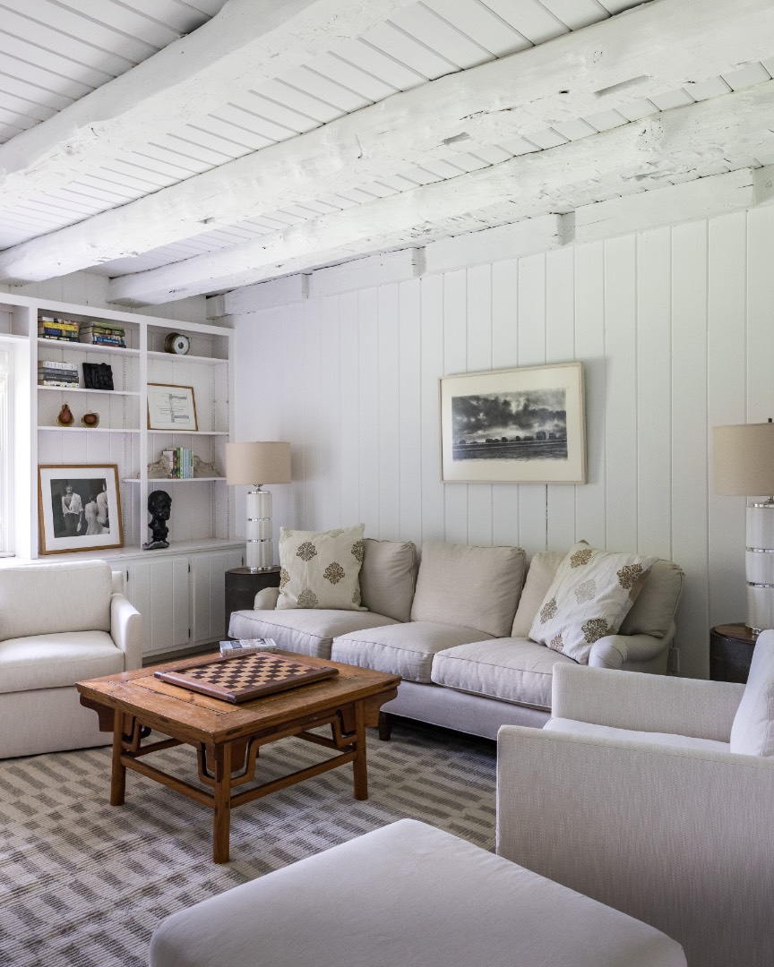 227 Sagaponack Road Bridgehampton, NY 11932 - Photo 18 of 26 a living room with furniture and a rug