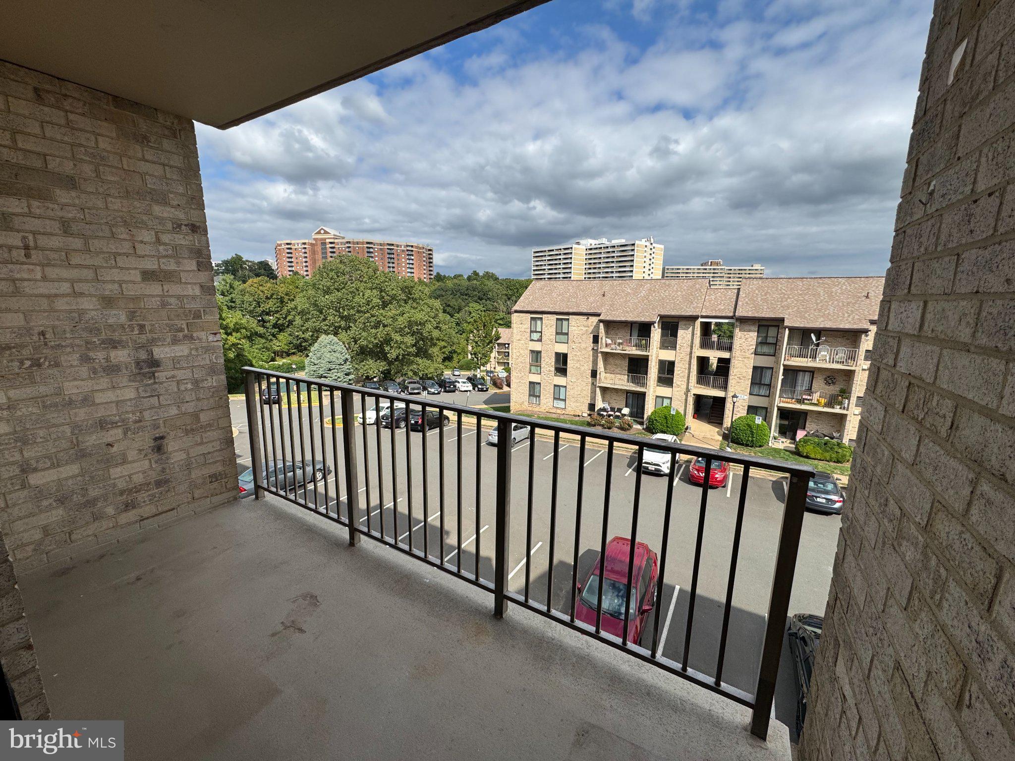 6153 Edsall Road, Unit I Alexandria, VA 22304 - Photo 8 of 8 Scenic balcony with urban views.