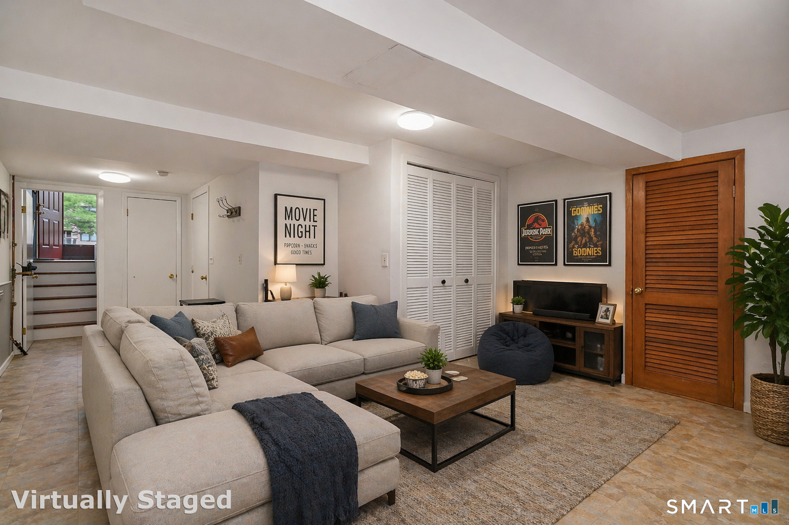 6 Echowoods Circle, Unit 6 Monroe, CT 06468 - Photo 21 of 25 a living room with furniture ceiling fan and a window