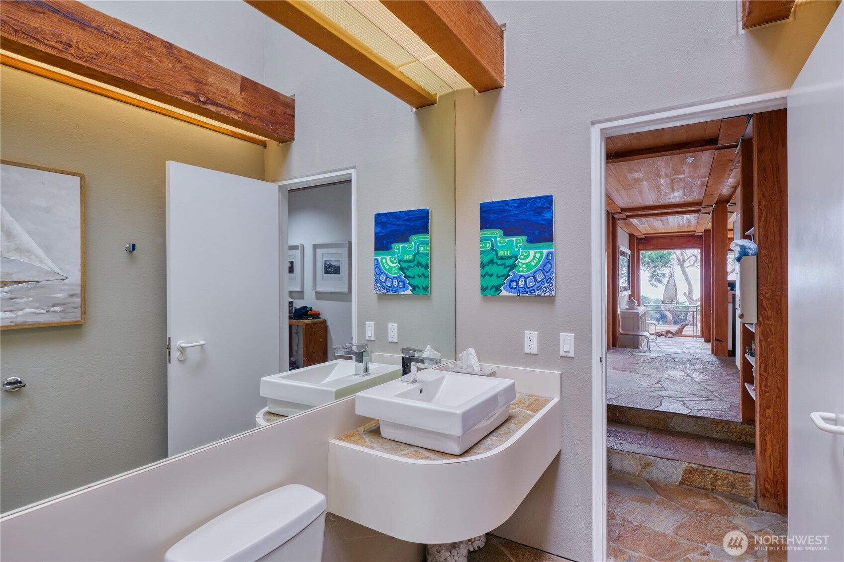 731 Kendor Drive Point Roberts, WA 98281 - Photo 25 of 40 a living room with furniture and a potted plant
