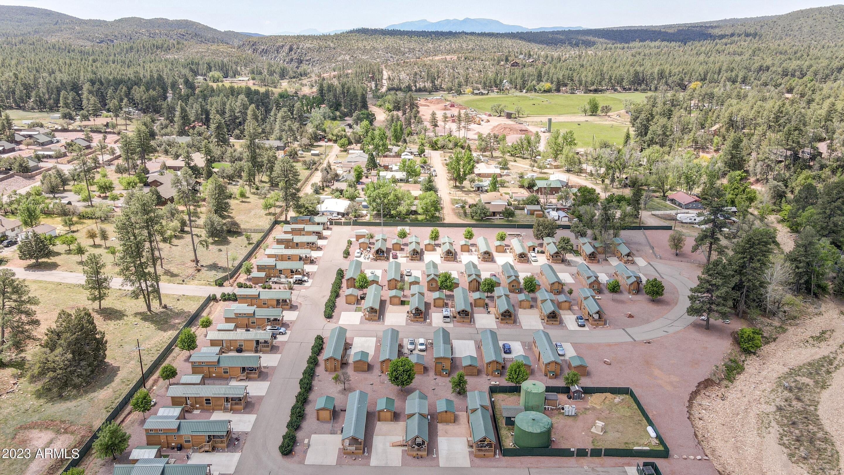 3500 Old County Road, Unit 20 Pine, AZ 85544 - Photo 26 of 27 Aerial View North
