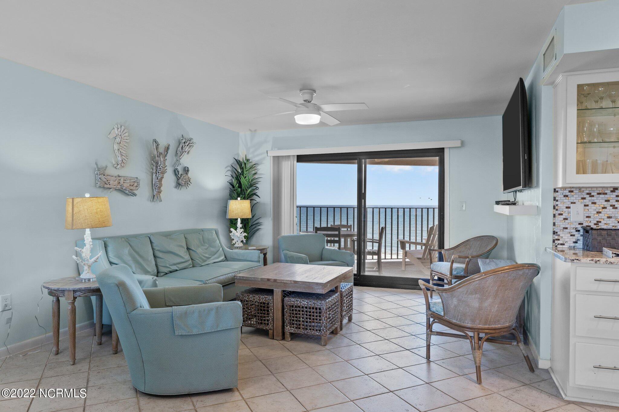 Living Room With Ocean Views