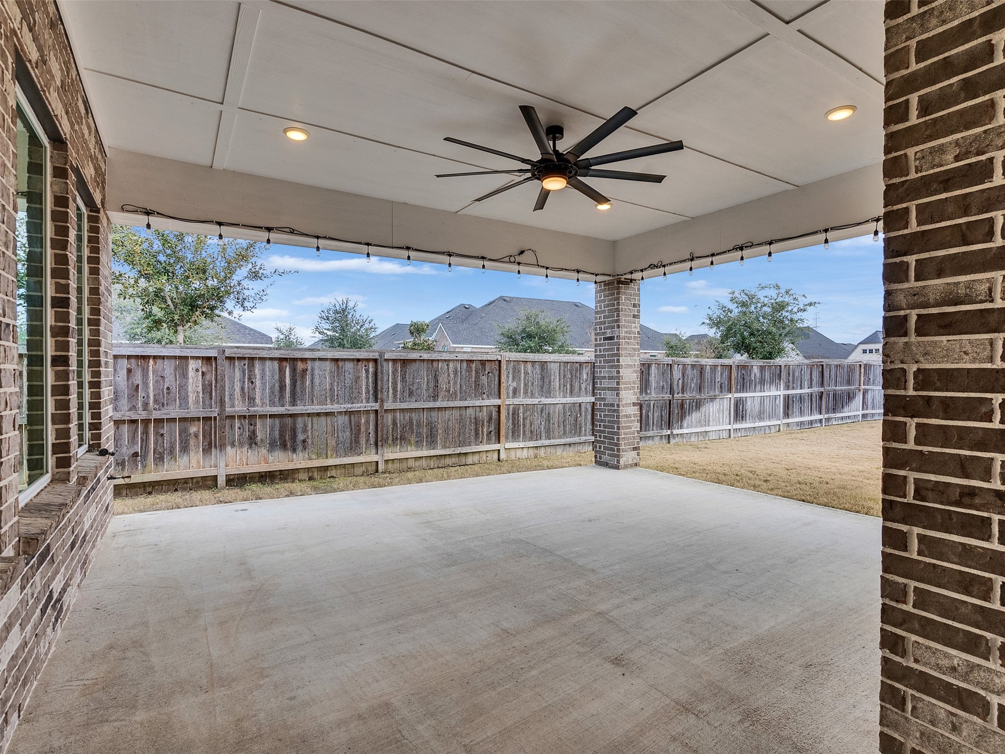 7003 Goldstrum Way Katy, TX 77493 - Photo 30 of 44 a view of an empty room with a balcony