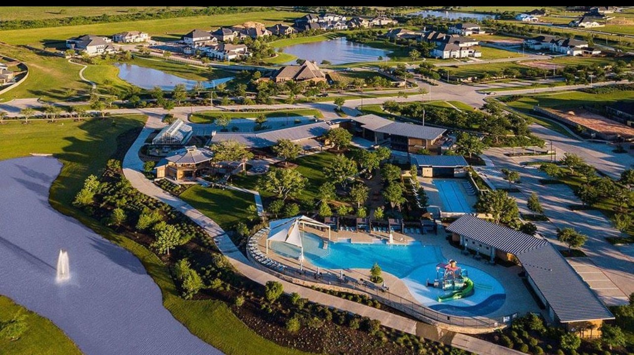 7003 Goldstrum Way Katy, TX 77493 - Photo 38 of 44 an aerial view of a residential houses with outdoor space