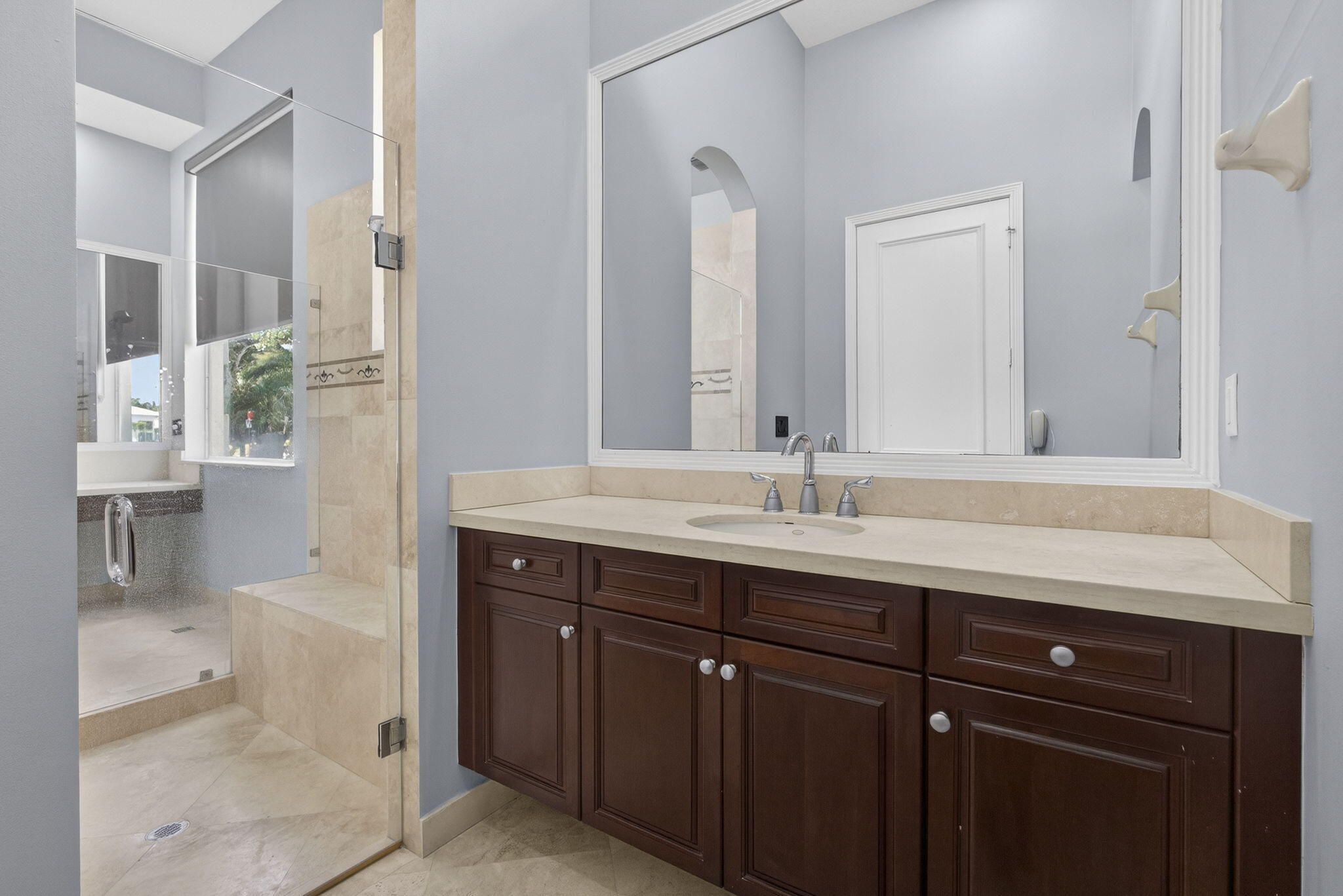 2162 Stotesbury Way Wellington, FL 33414 - Photo 19 of 41 a bathroom with a sink and a mirror