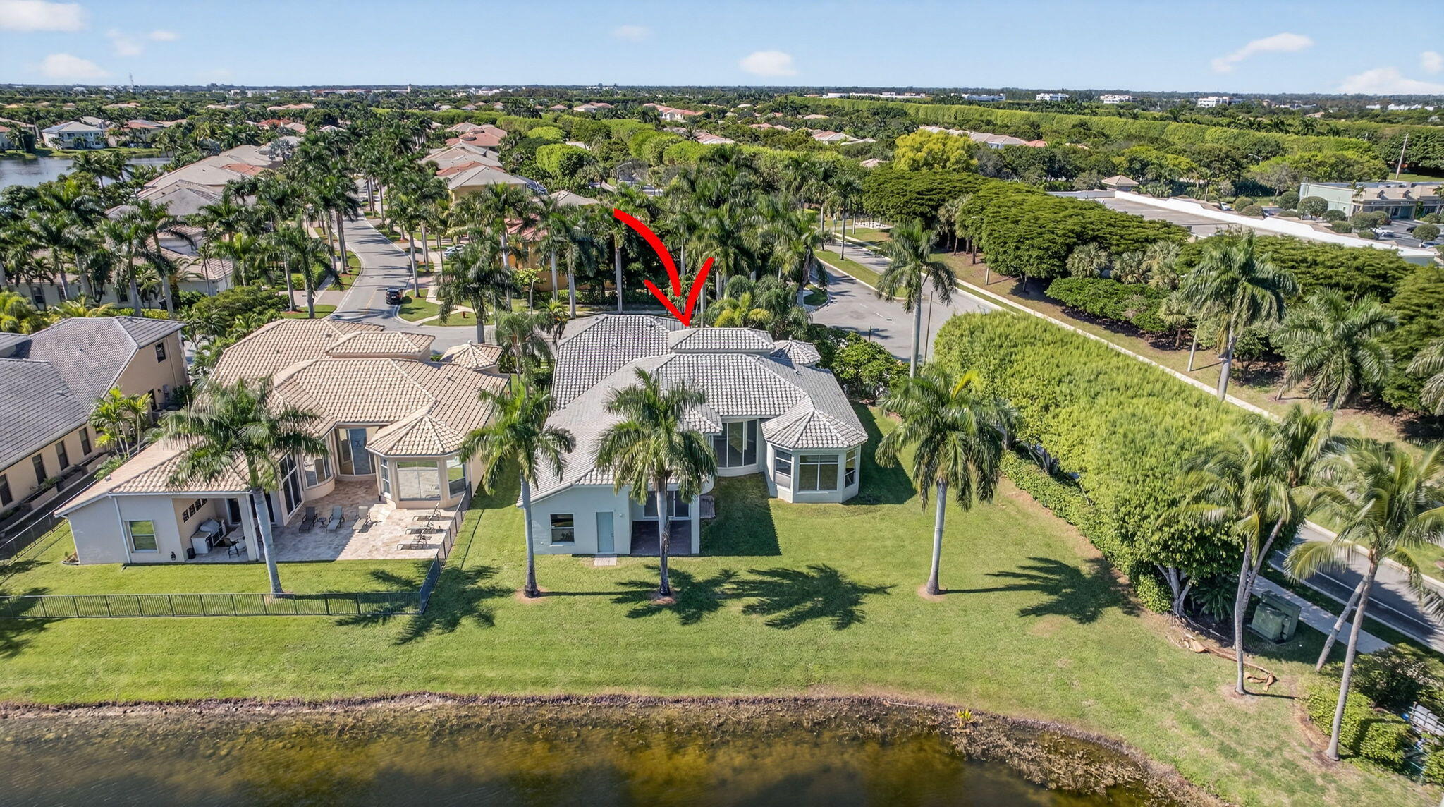 2162 Stotesbury Way Wellington, FL 33414 - Photo 31 of 41 an aerial view of a house with a yard