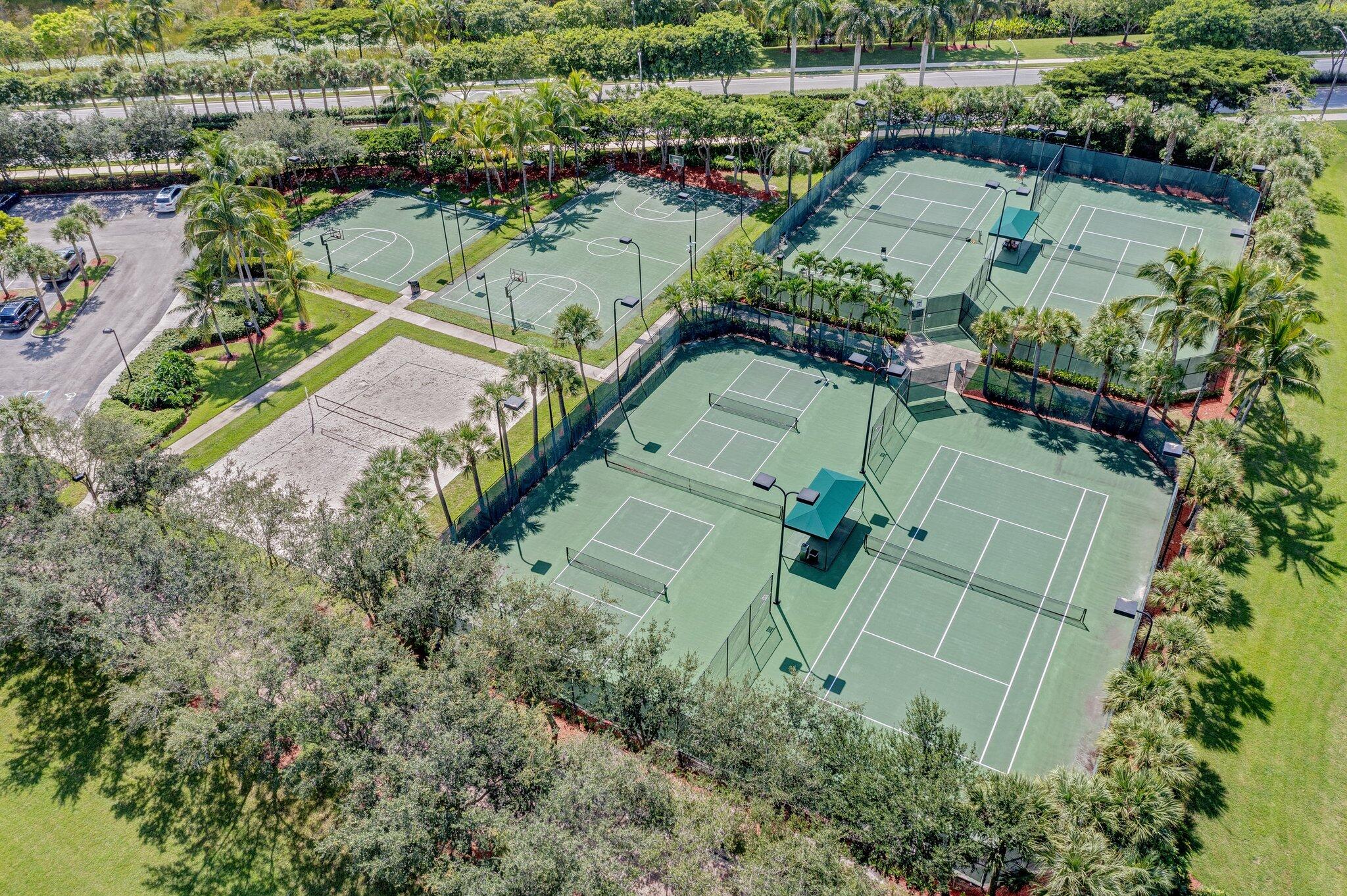 2162 Stotesbury Way Wellington, FL 33414 - Photo 37 of 41 an aerial view of a house with a yard and lake view