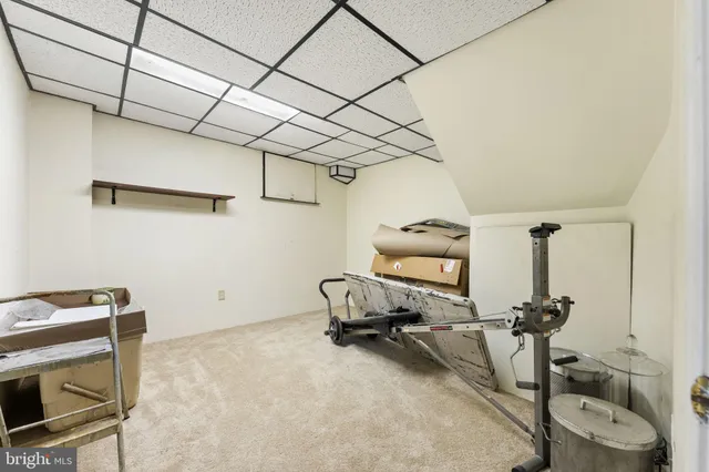 a front view of a house with a garden and trees