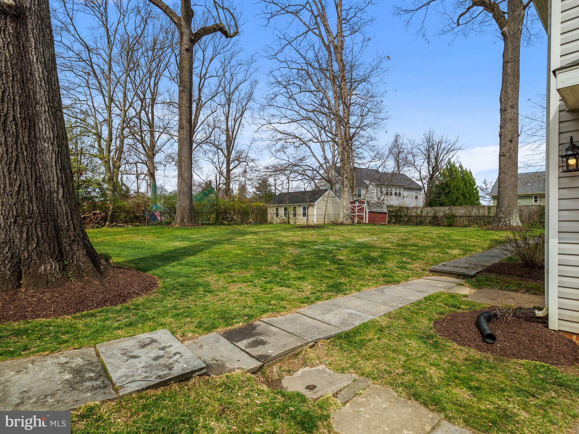 4223 Everett Street Kensington, MD 20895 - Photo 47 of 49 Incredible, flat backyard