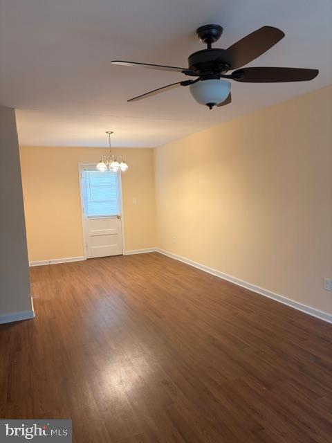 3202 Hayes Street Lanham, MD 20706 - Photo 12 of 15 an empty room with wooden floor