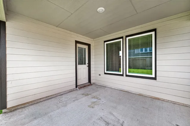 a view of front door and entryway