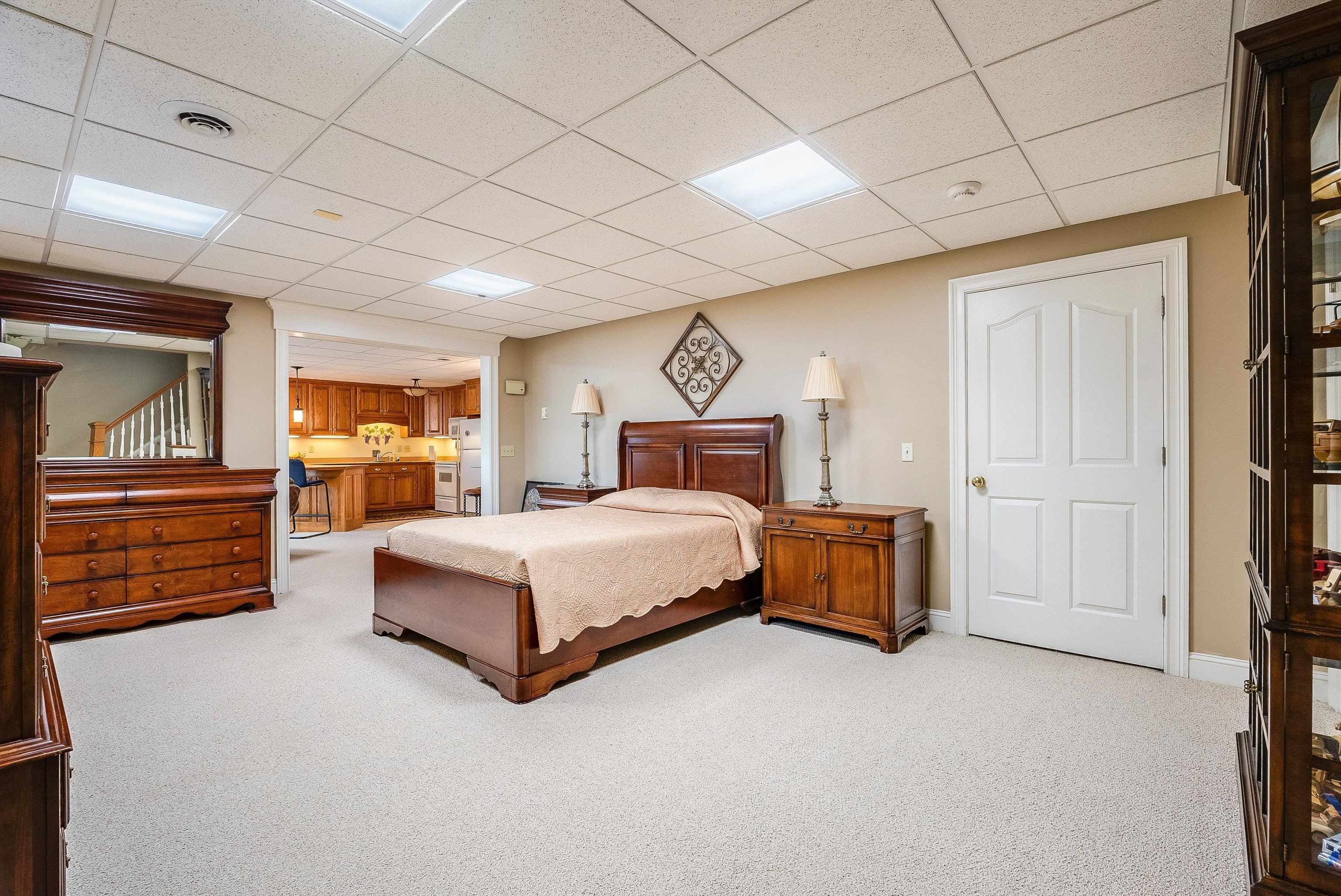 1582 North River Road Mount Crawford, VA 22841 - Photo 62 of 75 a spacious bedroom with a bed and furniture