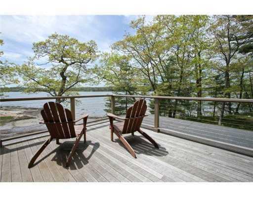 93 Sunset Point Road Yarmouth, ME 04096 - Photo 16 of 24 Patio/Deck. Deck view