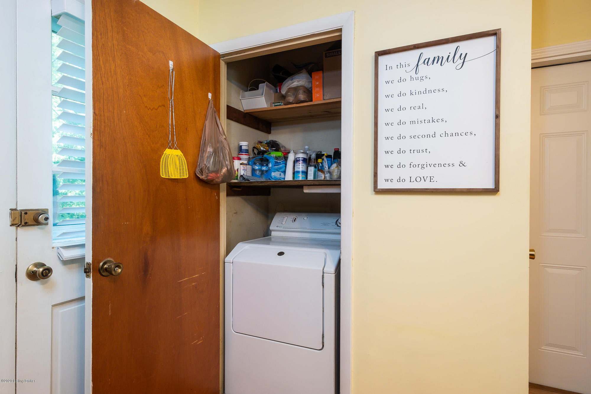 3705 Longview Road Louisville, KY 40299 - Photo 13 of 31 Dryer is located in one of the kitchen closets.