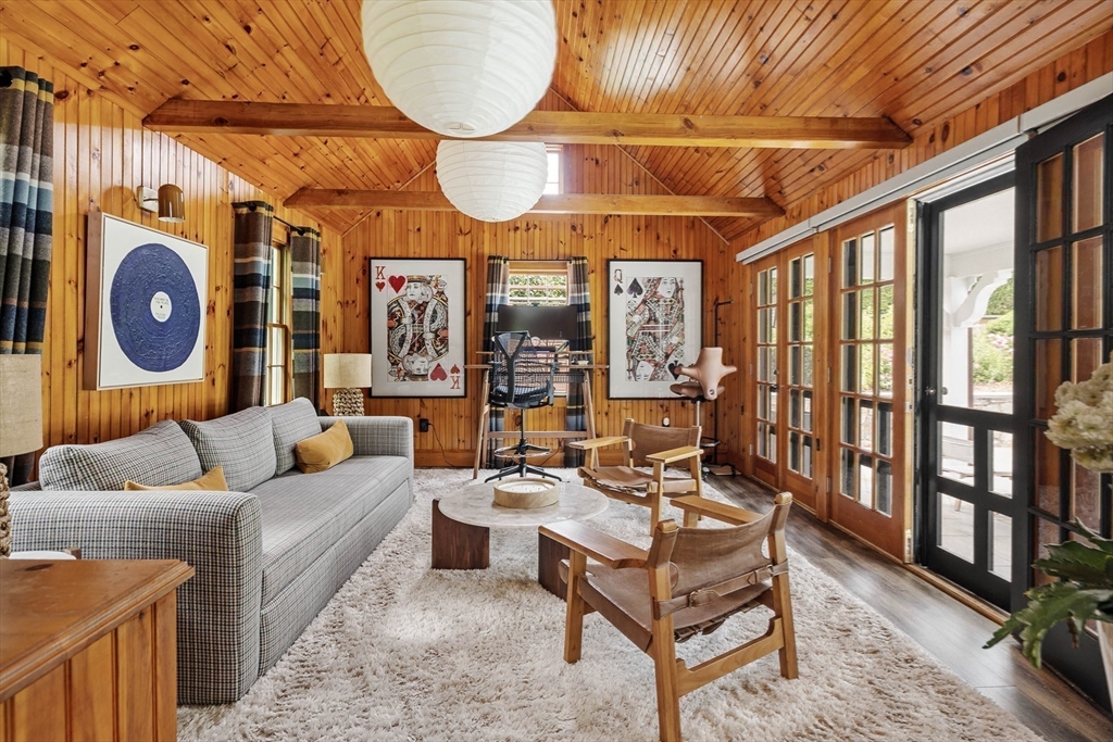 17 Cole Road Hingham, MA 02043 - Photo 27 of 29 a living room with furniture a rug and a large window