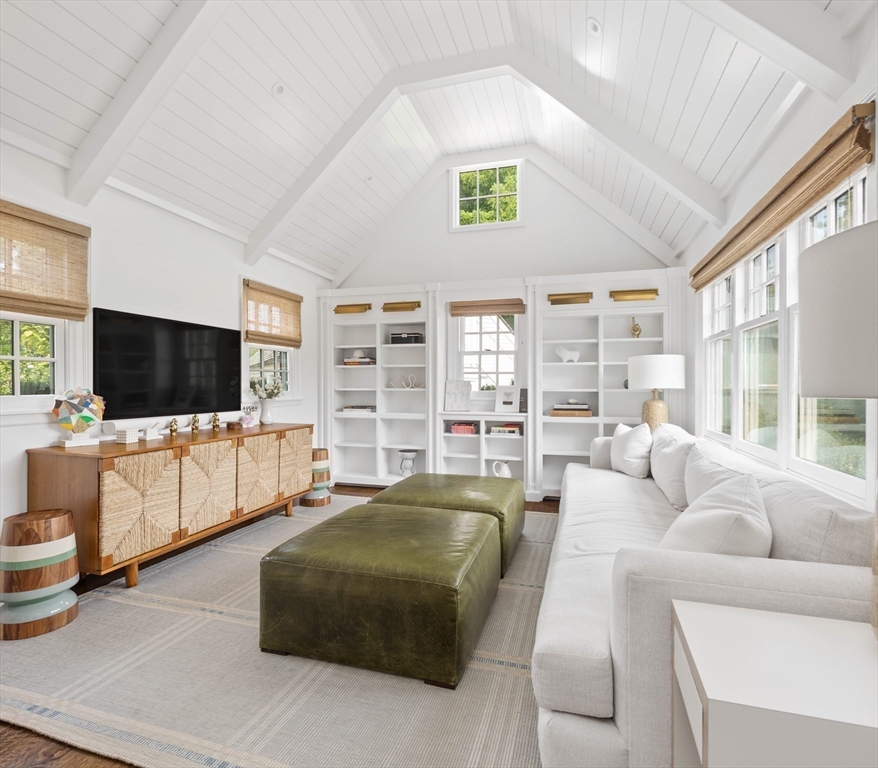 17 Cole Road Hingham, MA 02043 - Photo 6 of 29 a living room with furniture and a flat screen tv