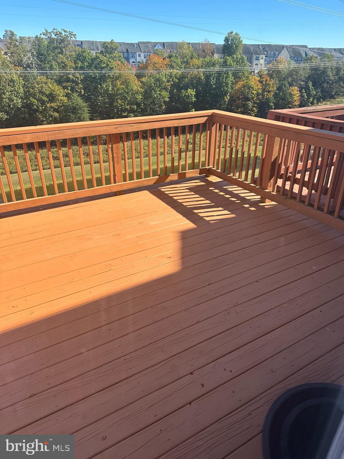 15715 John Diskin Circle Woodbridge, VA 22191 - Photo 20 of 21 a view of a balcony with wooden floor