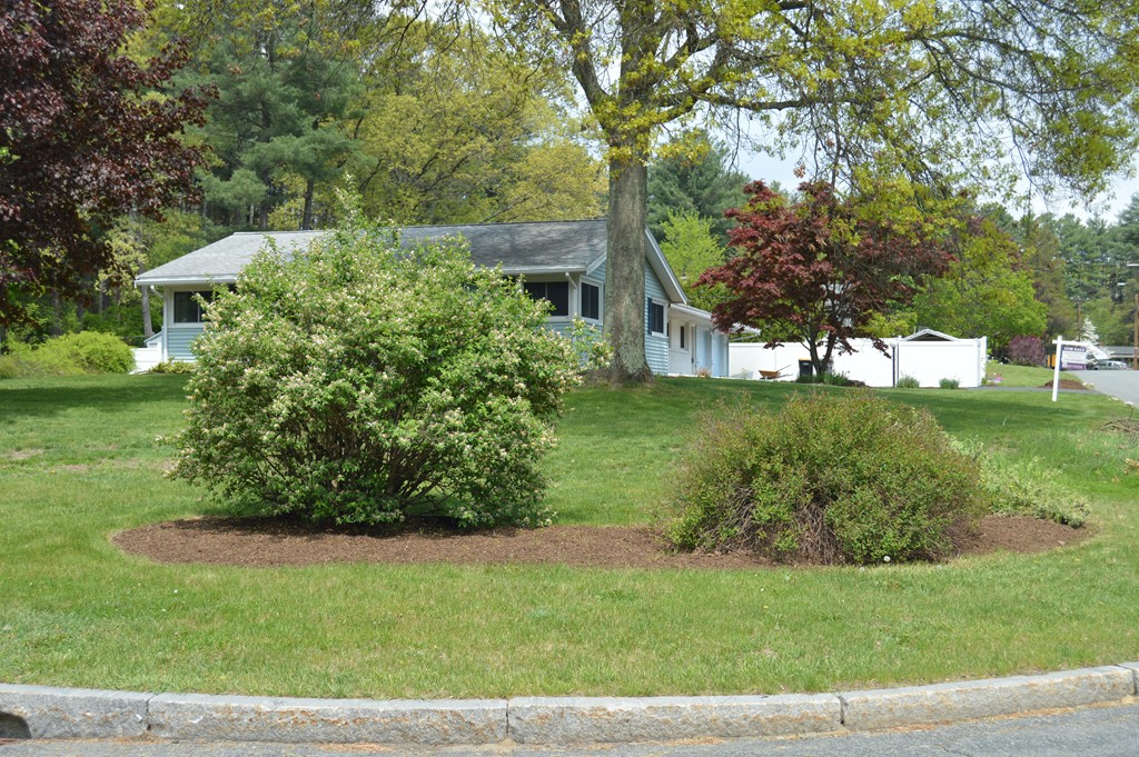 59 Joseph Road Framingham, MA 01701 - Photo 30 of 30 a view of a garden with a fountain