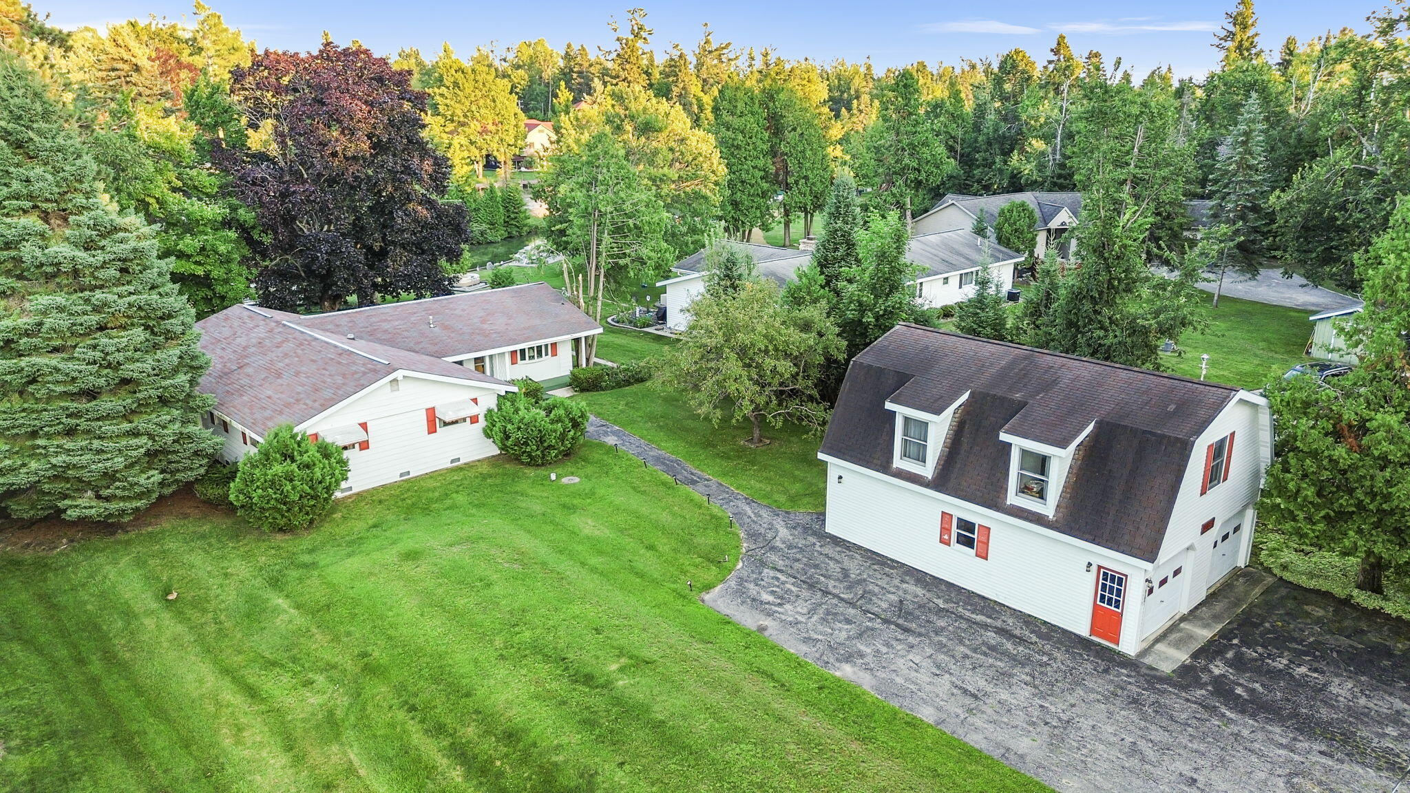 8280 East Foote Road Cheboygan, MI 49721 - Photo 10 of 49 Aerial
