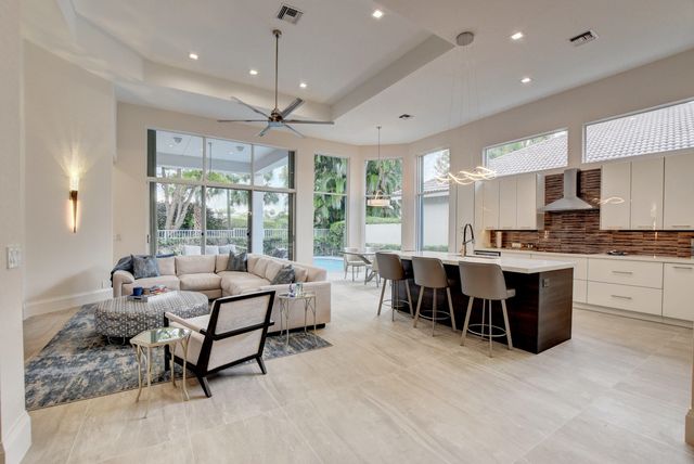 a view of an ocean and beach