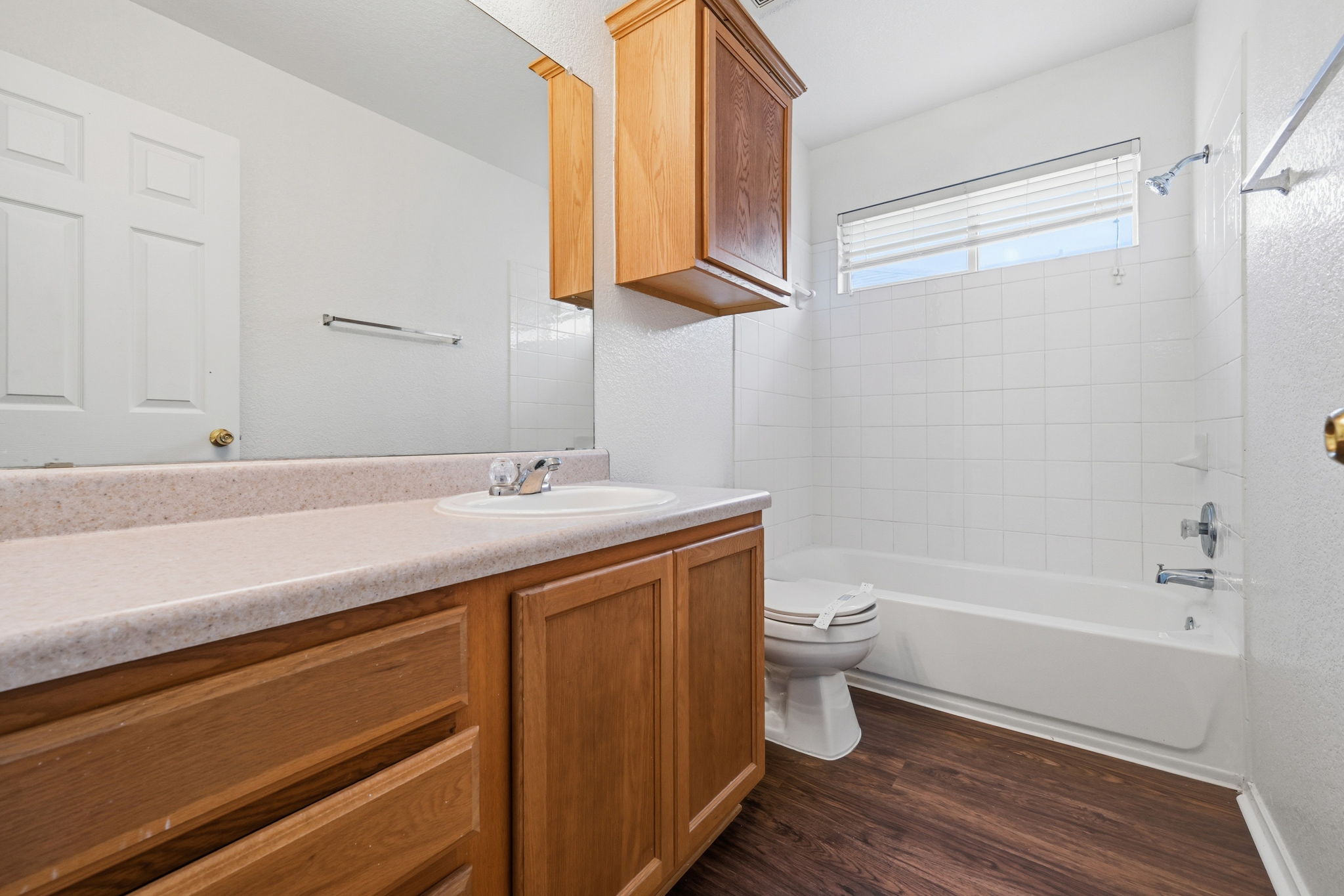1805 Lost Maples Loop Cedar Park, TX 78613 - Photo 21 of 31 a bathroom with a sink a toilet and shower