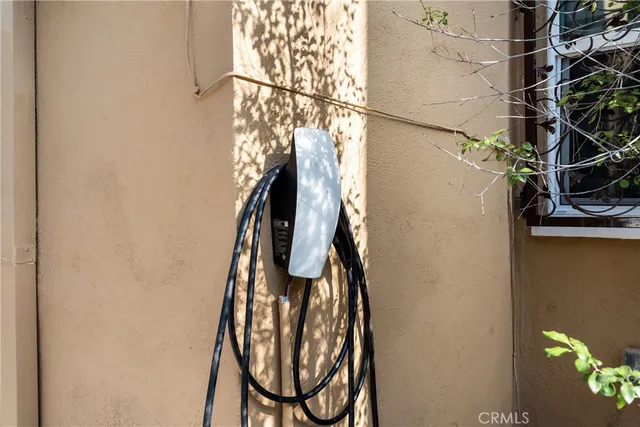 a close up of a wall