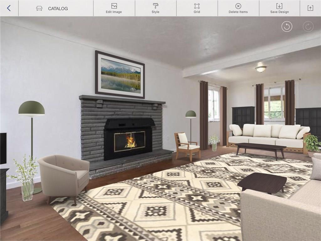 1009 Arona Road New Stanton, PA 15672 - Photo 20 of 24 To Scale computer rendering of one of the LR to envision how furniture could look in room.