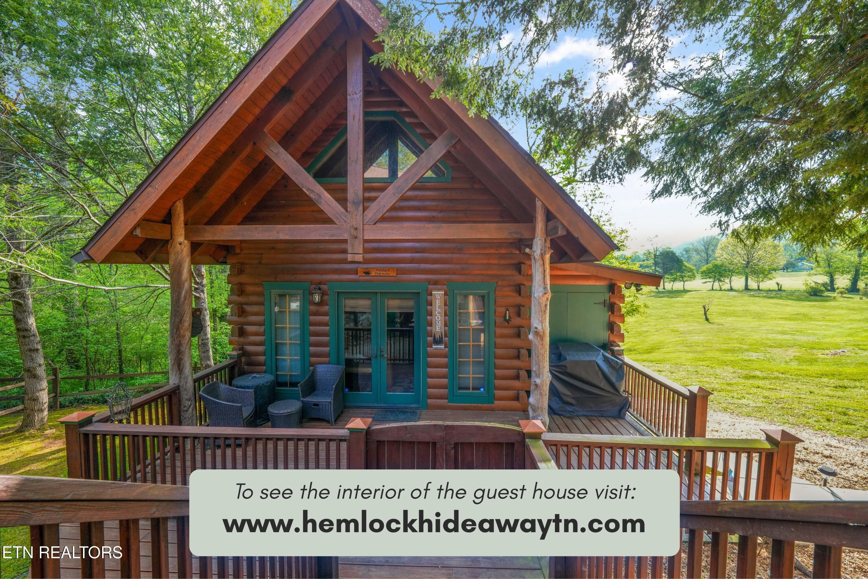 7247 Old Tuckaleechee Road Townsend, TN 37882 - Photo 44 of 56 To see the interior of the guest house v