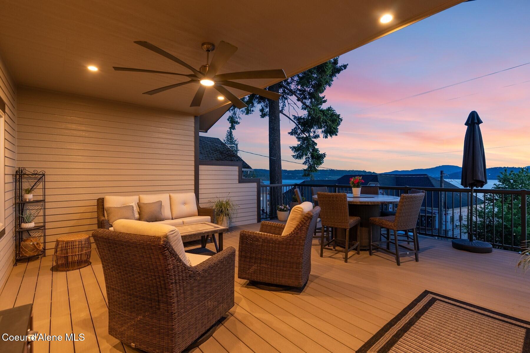 2406 South Silver Beach Road Coeur D'Alene, ID 83814 - Photo 35 of 43 Lake Views on Front Deck