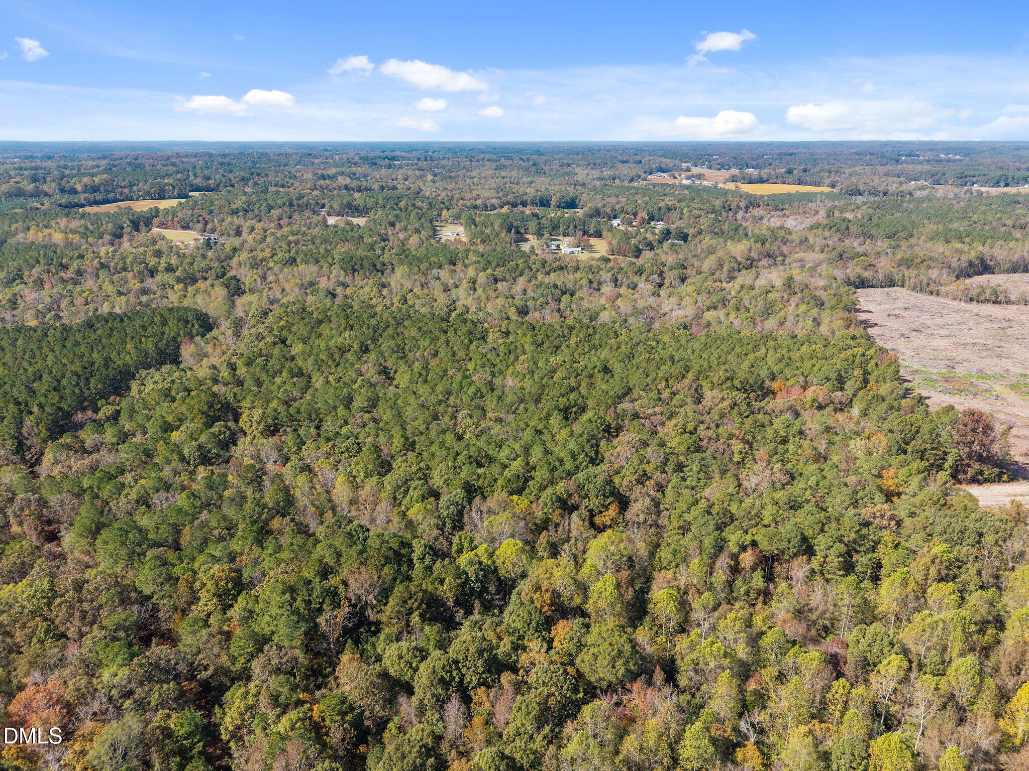 0 Ernest Brown Road Lillington, NC 27546 - Photo 3 of 12 an aerial view of residential houses with outdoor space and trees
