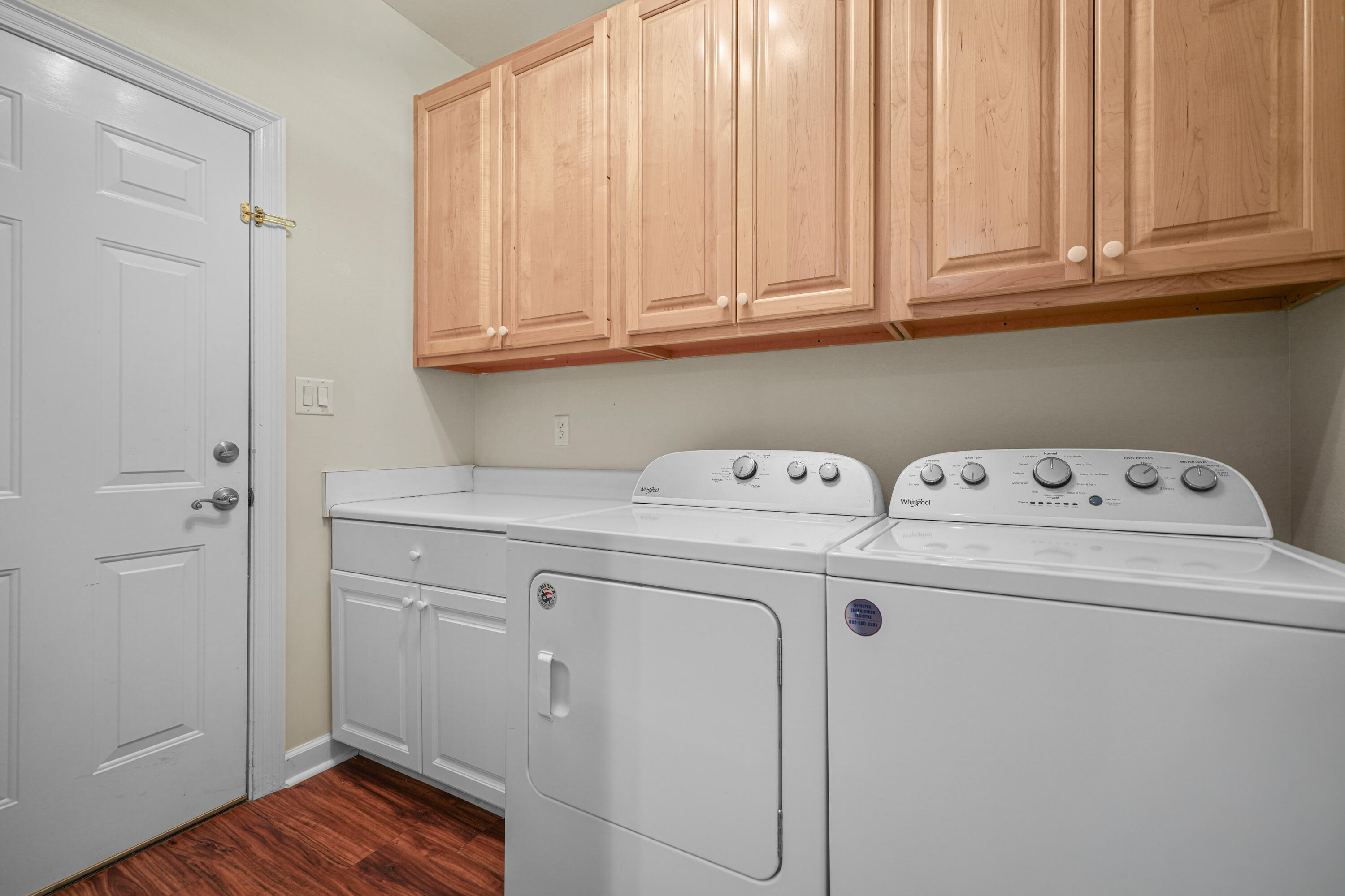 4116 Callaway Drive Niceville, FL 32578 - Photo 23 of 53 a utility room with dryer and washer