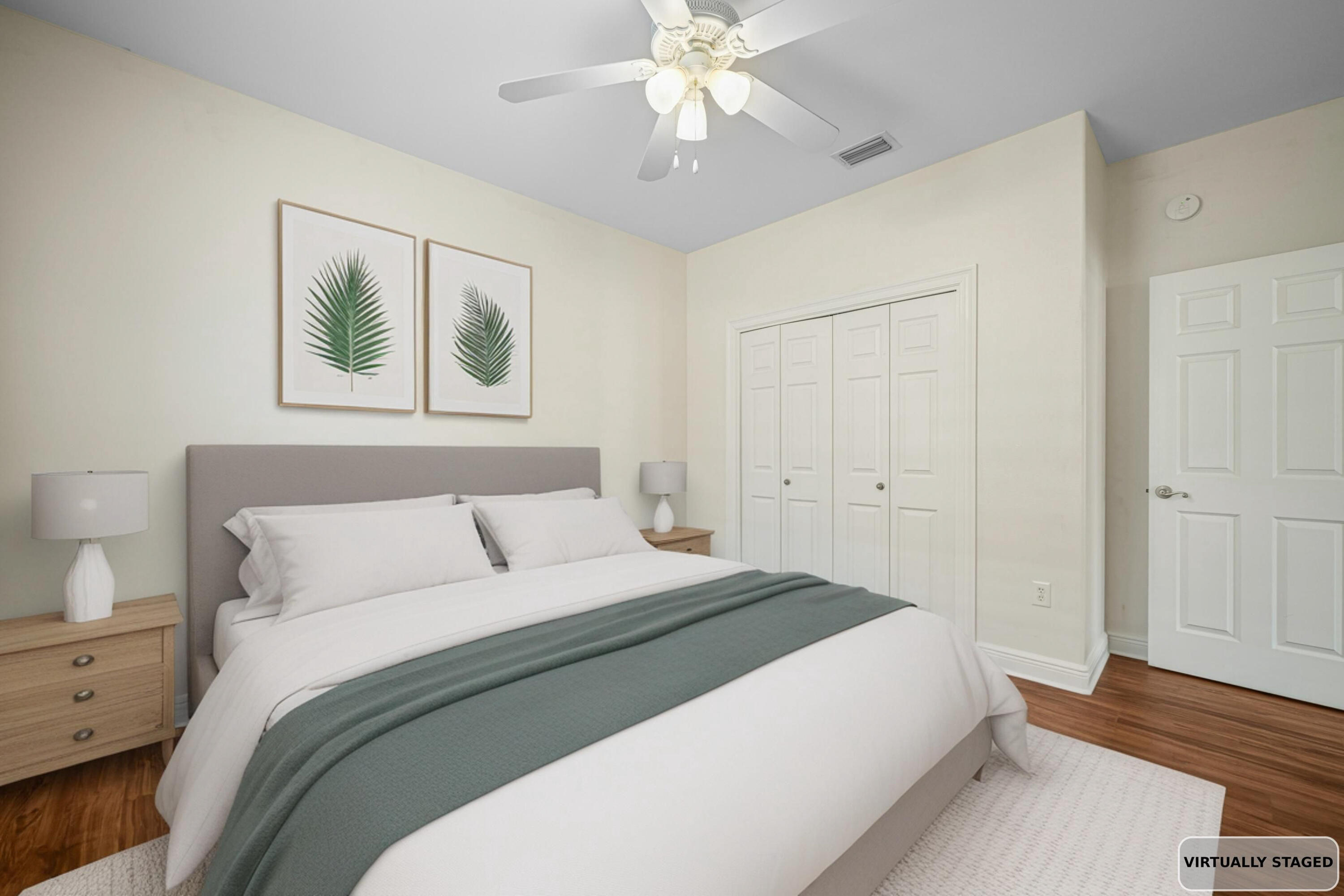 4116 Callaway Drive Niceville, FL 32578 - Photo 42 of 53 a bedroom with a bed and a chandelier