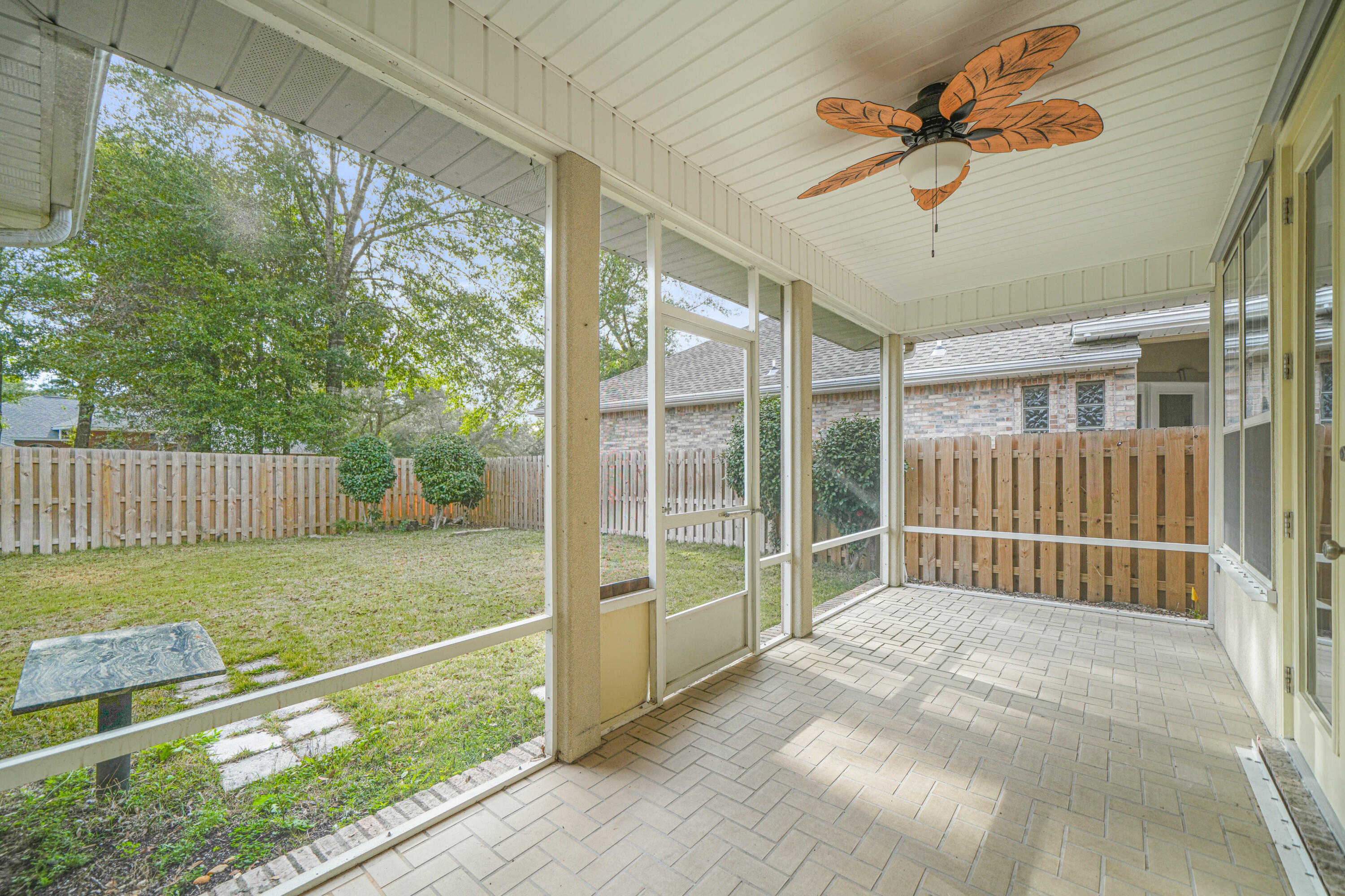 4116 Callaway Drive Niceville, FL 32578 - Photo 46 of 53 Screened-in Back Porch
