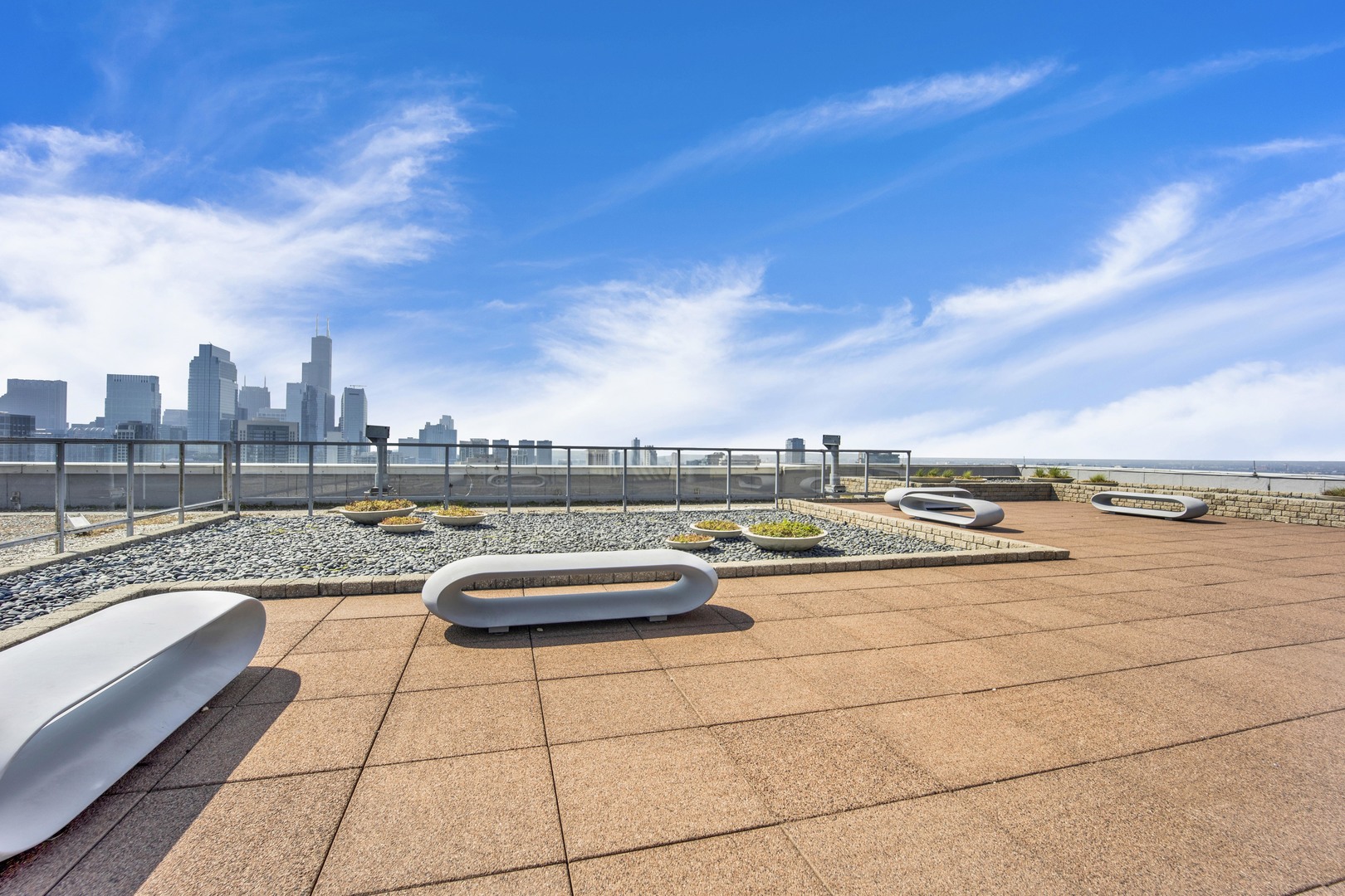 Undisclosed Address Chicago, IL 60654 - Photo 19 of 22 a view of swimming pool with outdoor seating and city view