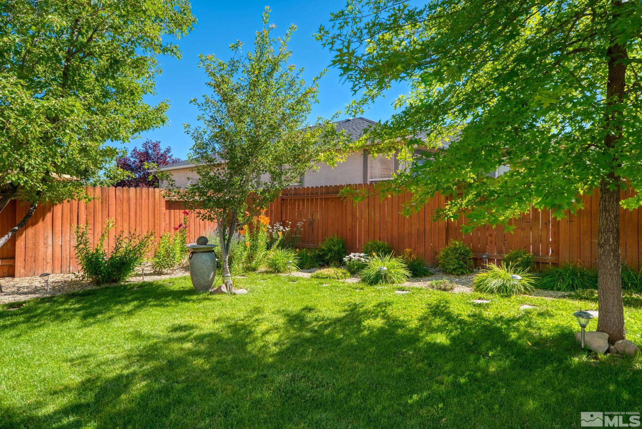 2270 Big Trail Circle Reno, NV 89521 - Photo 26 of 40 a backyard of a house with lots of green space