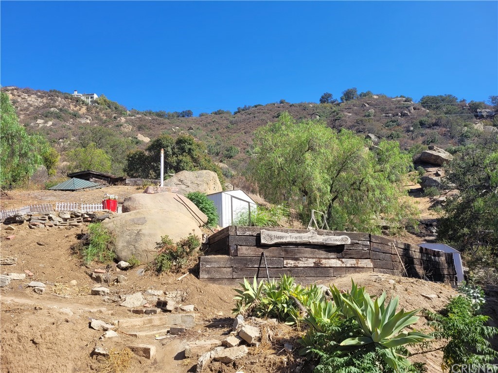 6818 Santa Susana Pass Road Simi Valley, CA 93063 - Photo 3 of 26 Looking up from driveway