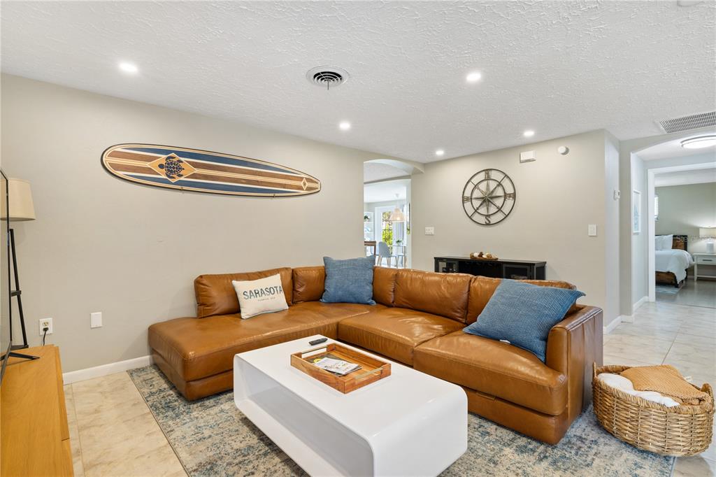 2365 Bay Street Sarasota, FL 34237 - Photo 15 of 93 a living room with furniture and a couch