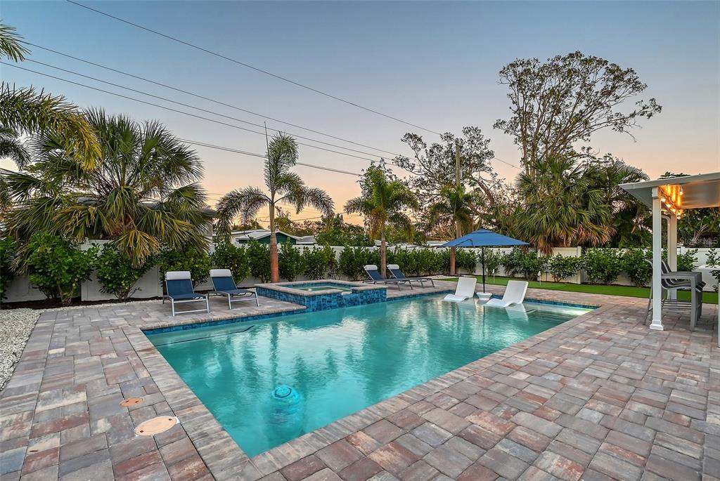 2365 Bay Street Sarasota, FL 34237 - Photo 59 of 93 a view of a swimming pool with a patio