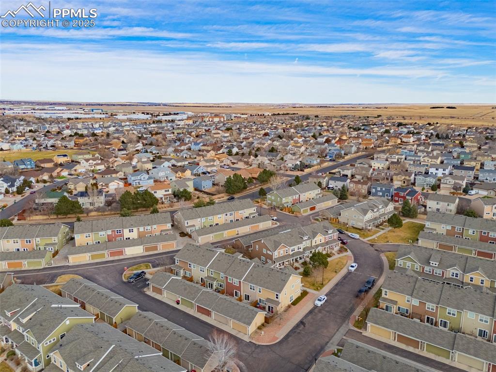 3597 Grey Owl Point Colorado Springs, CO 80916 - Photo 42 of 42 an aerial view of a city