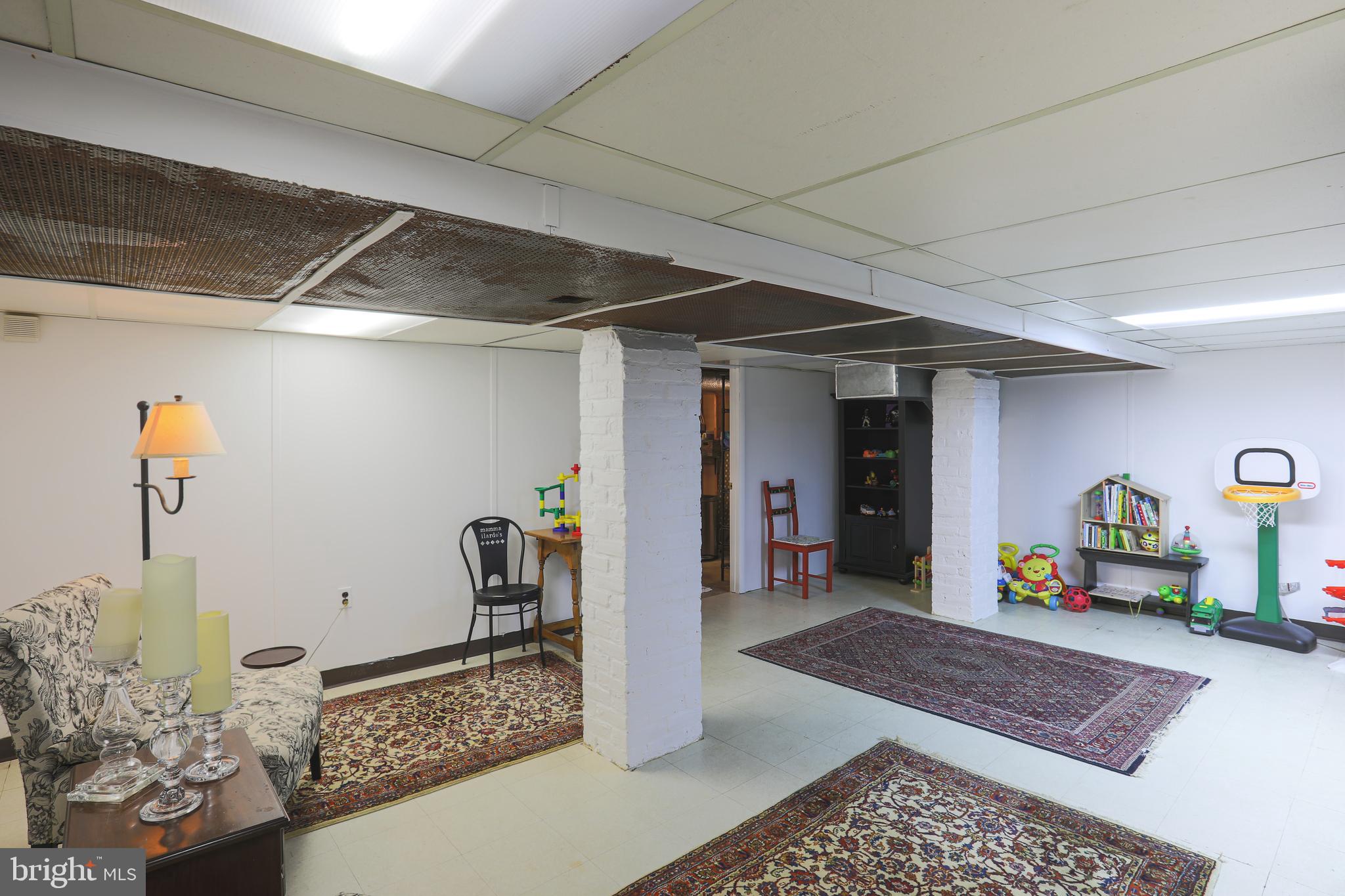 5502 Roland Avenue Baltimore, MD 21210 - Photo 28 of 47 Recreation Room-french drain w/waterproofing