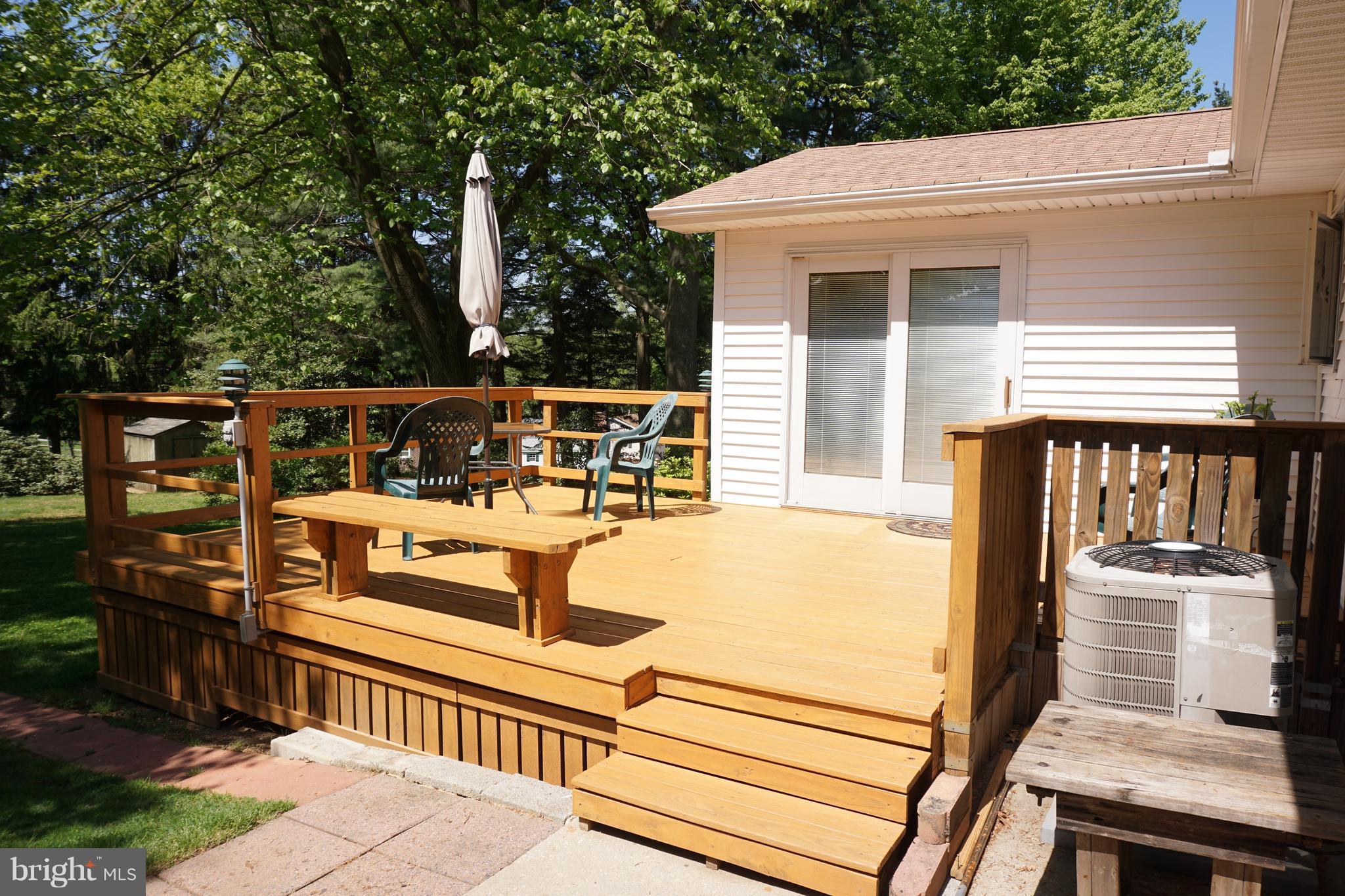 3202 Hunt Road Fallston, MD 21047 - Photo 26 of 29 a view of a patio with two chairs and a table