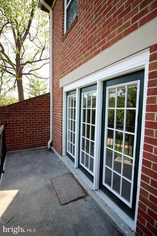 a view of a street from a balcony