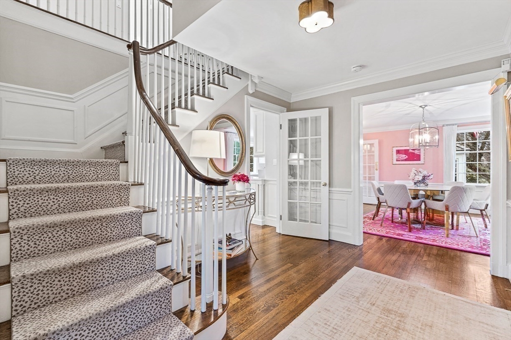14 Rockridge Road Wellesley, MA 02481 - Photo 3 of 42 a view of an entryway with wooden floor