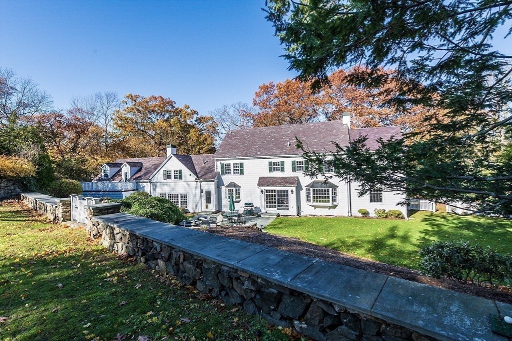 14 Rockridge Road Wellesley, MA 02481 - Photo 41 of 42 a view of a house with a yard