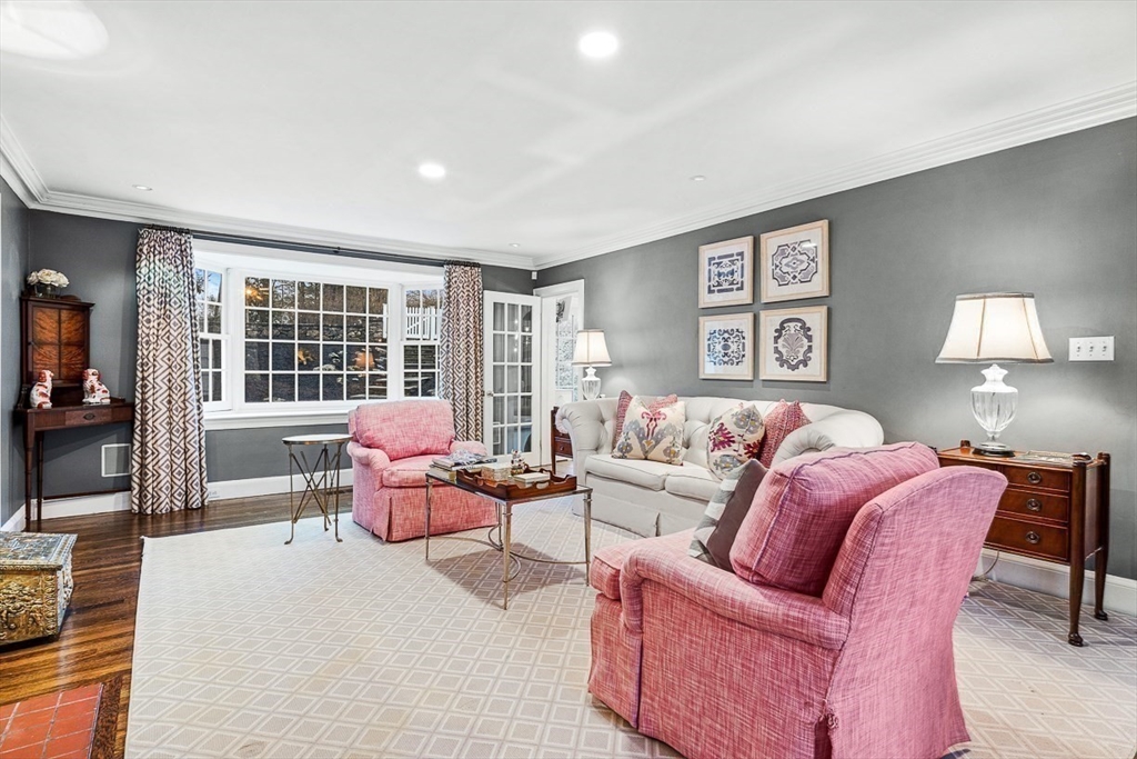 14 Rockridge Road Wellesley, MA 02481 - Photo 5 of 42 a living room with furniture and large window