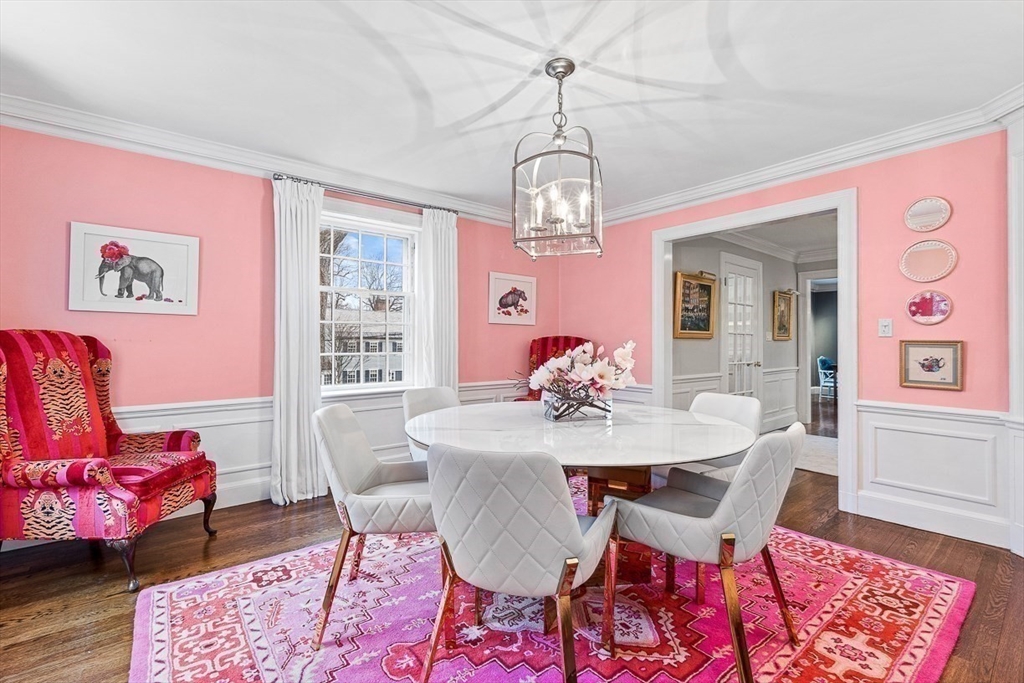 14 Rockridge Road Wellesley, MA 02481 - Photo 10 of 42 a view of a dining room with furniture
