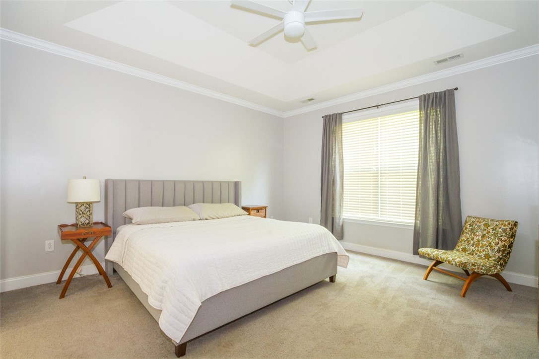 101 Tropical Way Anderson, SC 29621 - Photo 17 of 43 Master bedroom with trey ceiling