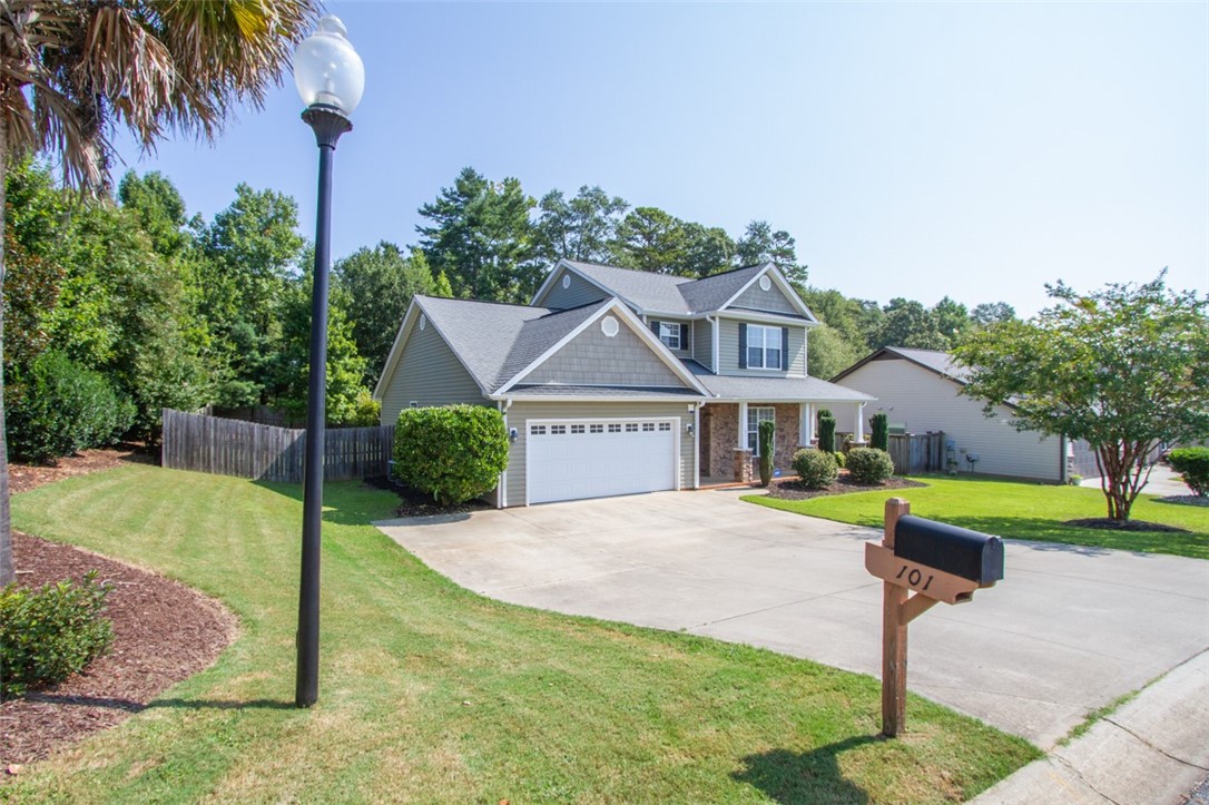 101 Tropical Way Anderson, SC 29621 - Photo 2 of 43 Extra wide driveway